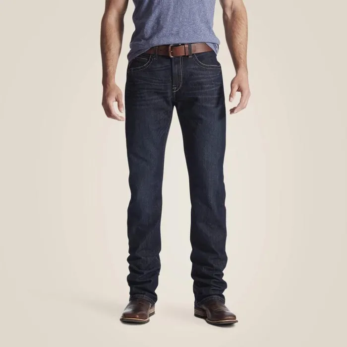 Men Denim Ariat Men039s Low Rise Bootcut Work Pants 8211 Rebar Denim Bodie