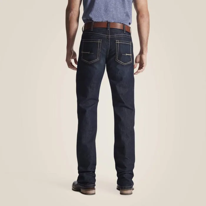 Men Denim Ariat Men039s Low Rise Bootcut Work Pants 8211 Rebar Denim Bodie