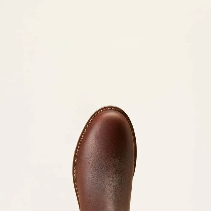 Men Dress and Fashion Boots Ariat Wexford Waterproof Chelsea Boot Dark Brown
