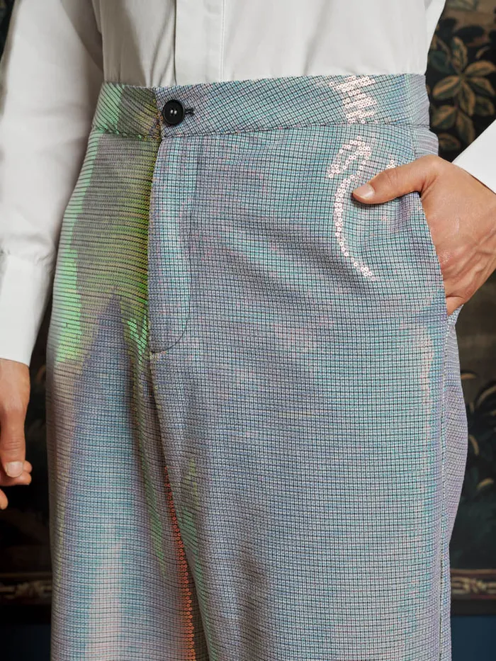 Men Edgar Sequin Trousers Multi Sequin Sister Jane Trousers