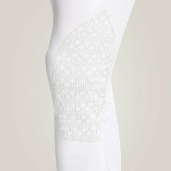 Men English Riding Ariat Tri Factor Grip Knee Patch Breech White Men English Riding Ariat Tri Factor Grip Knee Patch Breech White
