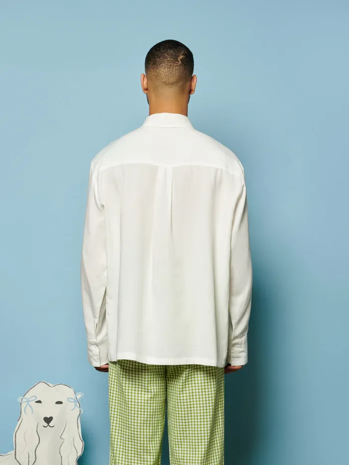 Men Fella Bow Shirt Pearled Ivory Sister Jane Shirts