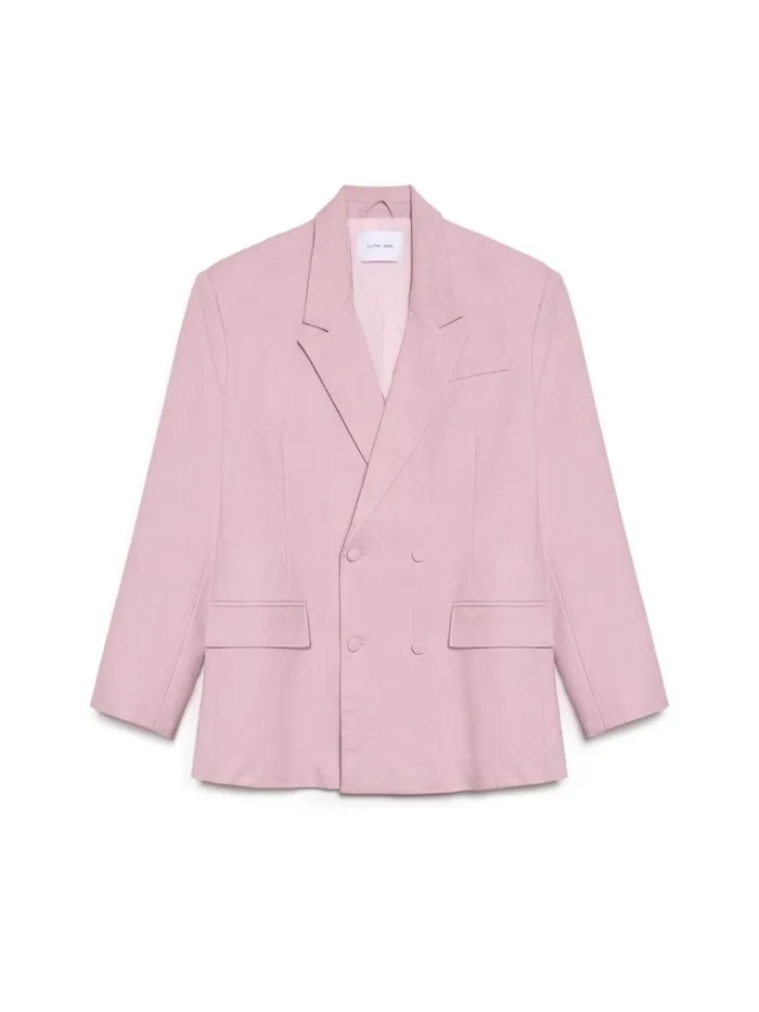 Men Harlow Woven Blazer Dusty Pink Sister Jane Jackets