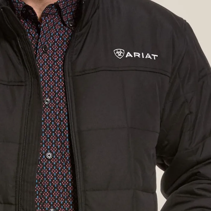 Men Jackets and Vests Ariat Crius Insulated Jacket Black Men Jackets and Vests Ariat Crius Insulated Jacket Black