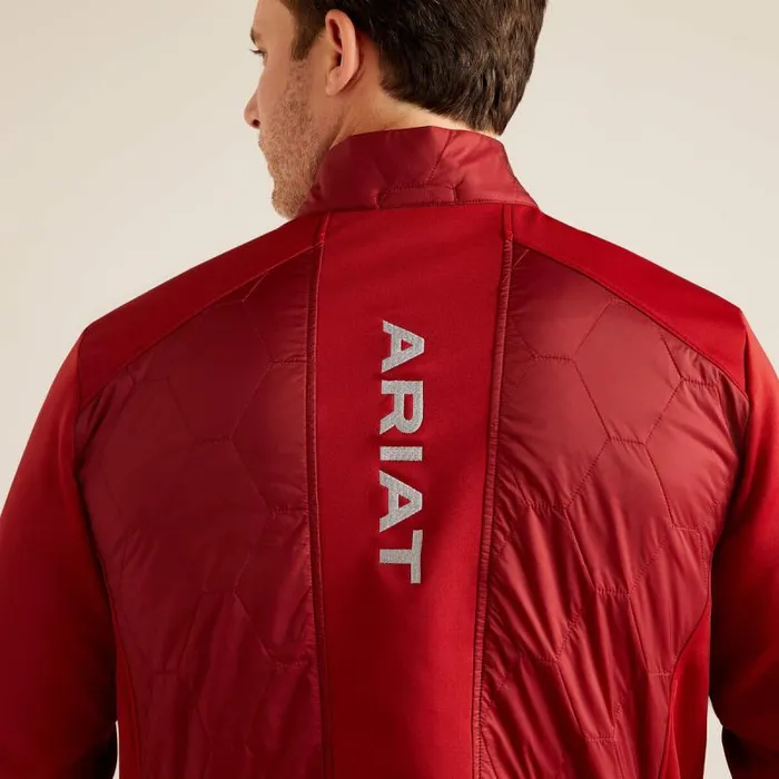 Men Jackets and Vests Ariat Fusion Insulated Jacket Sundried Tomato