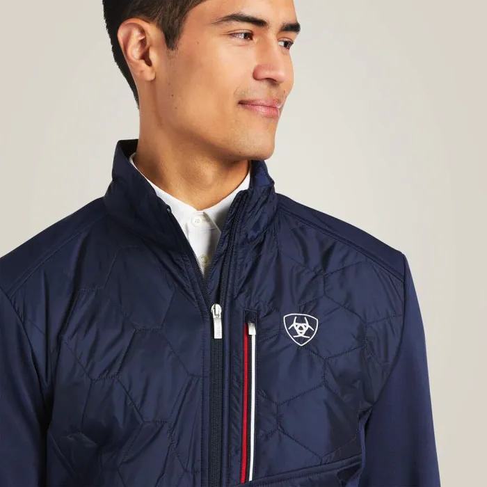 Men Jackets and Vests Ariat Fusion Insulated Jacket Team Men Jackets and Vests Ariat Fusion Insulated Jacket Team