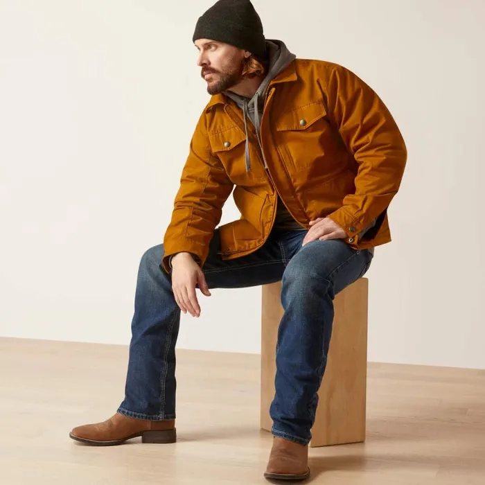 Men Jackets and Vests Ariat Grizzly 20 Canvas Conceal And Carry Jacket Chestnut Men Jackets and Vests Ariat Grizzly 20 Canvas Conceal And Carry Jacket Chestnut