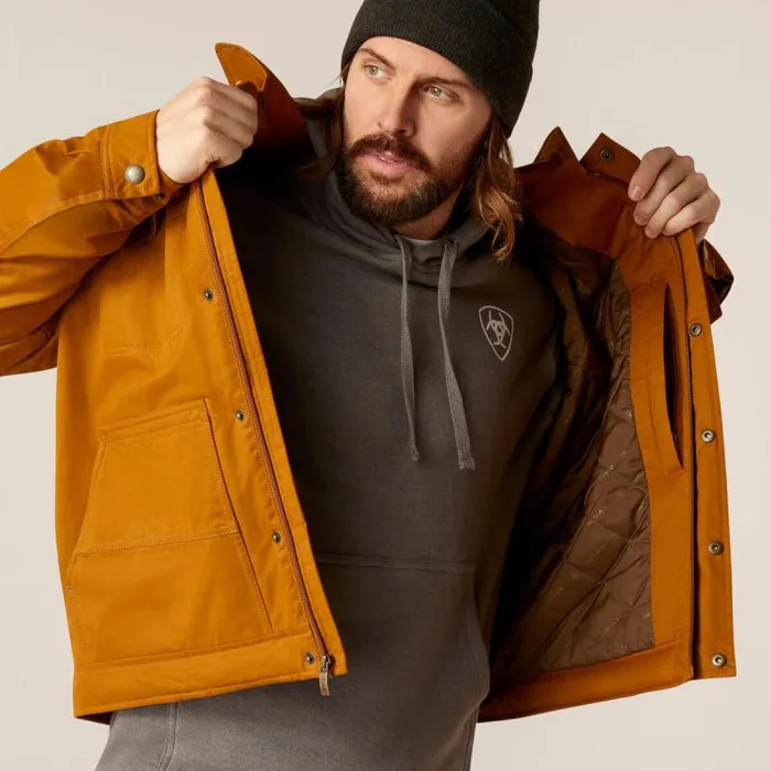 Men Jackets and Vests Ariat Grizzly 20 Canvas Conceal And Carry Jacket Chestnut Men Jackets and Vests Ariat Grizzly 20 Canvas Conceal And Carry Jacket Chestnut