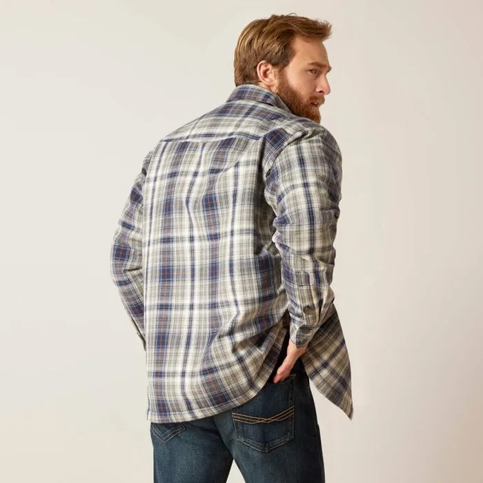 Men Jackets and Vests Ariat Hoover Shirt Jacket Iron Heather Men Jackets and Vests Ariat Hoover Shirt Jacket Iron Heather