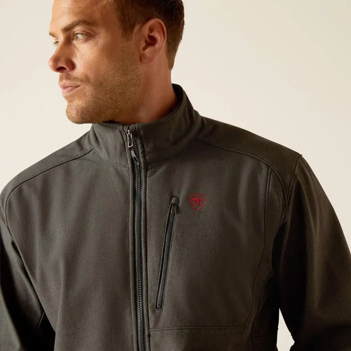 Men Jackets and Vests Ariat Logo 20 Softshell Jacket Charamericana