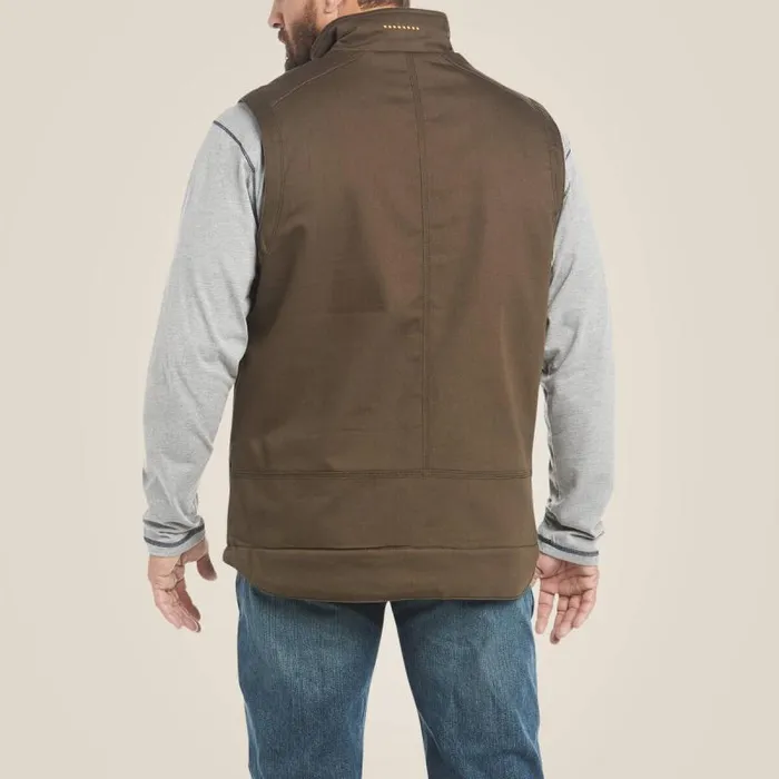 Men Jackets and Vests Ariat Rebar DuraCanvas Vest Wren Men Jackets and Vests Ariat Rebar DuraCanvas Vest Wren