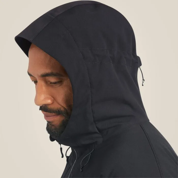 Men Jackets and Vests Ariat Rebar Polartec Elite Waterproof Insulated Jacket Black