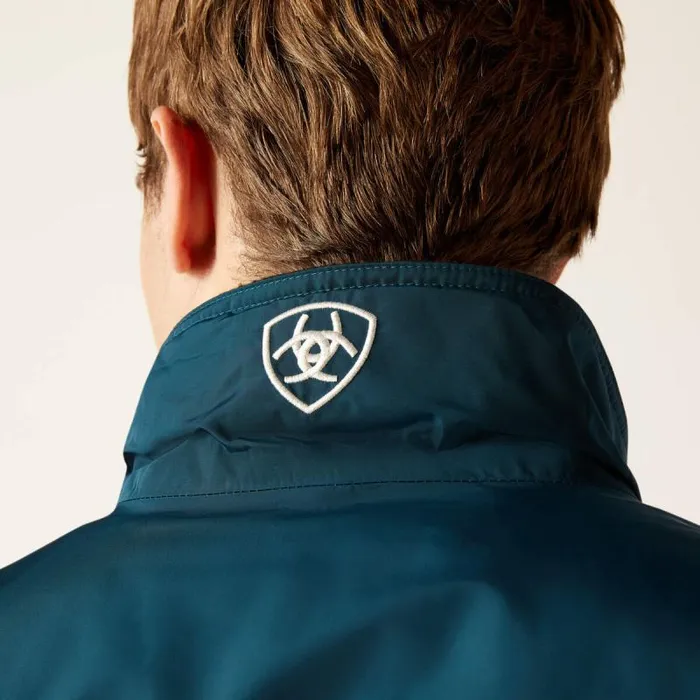 Men Jackets and Vests Ariat Stable Insulated Jacket Reflecting Pond