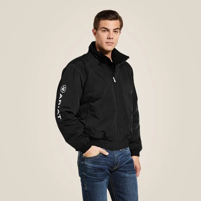 Men Jackets and Vests Ariat Team Insulated Jacket Black