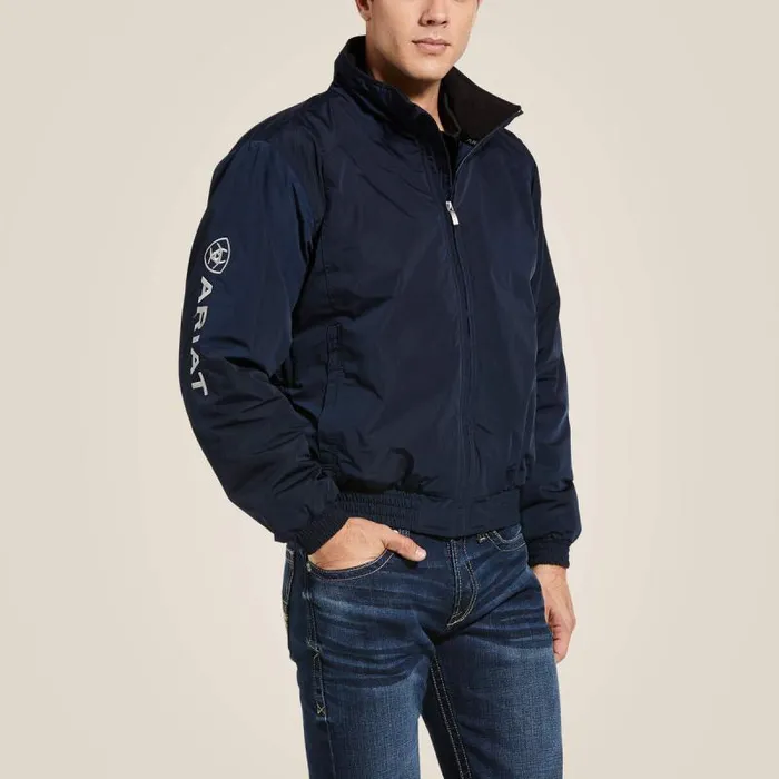 Men Jackets and Vests Ariat Team Insulated Jacket Navy