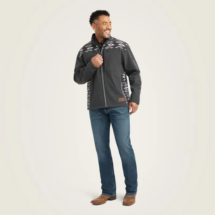 Men Jackets and Vests Ariat Vernon 20 Chimayo Softshell Jacket Charcoal Men Jackets and Vests Ariat Vernon 20 Chimayo Softshell Jacket Charcoal