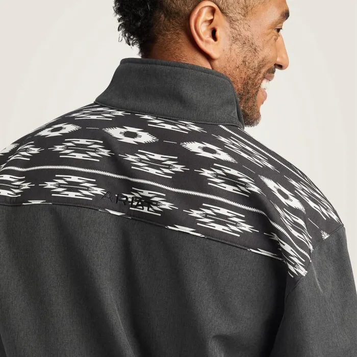 Men Jackets and Vests Ariat Vernon 20 Chimayo Softshell Jacket Charcoal Men Jackets and Vests Ariat Vernon 20 Chimayo Softshell Jacket Charcoal