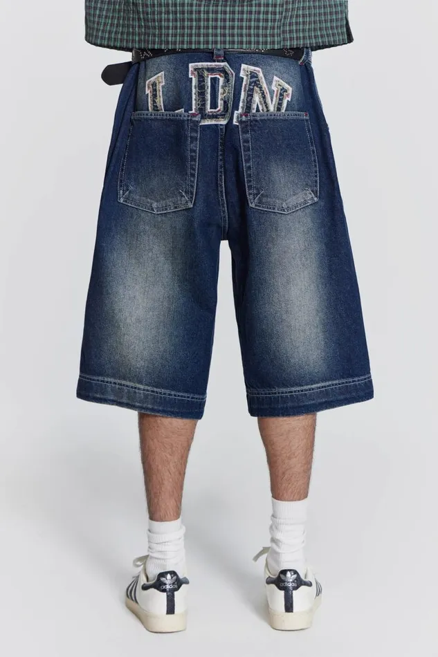 Men Jaded London Denim and Jeans LDN Denim Jorts