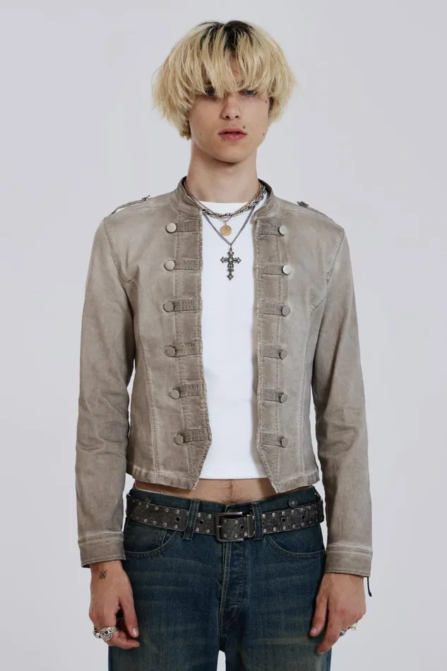 Men Jaded London Denim and Jeans Rebel Jacket