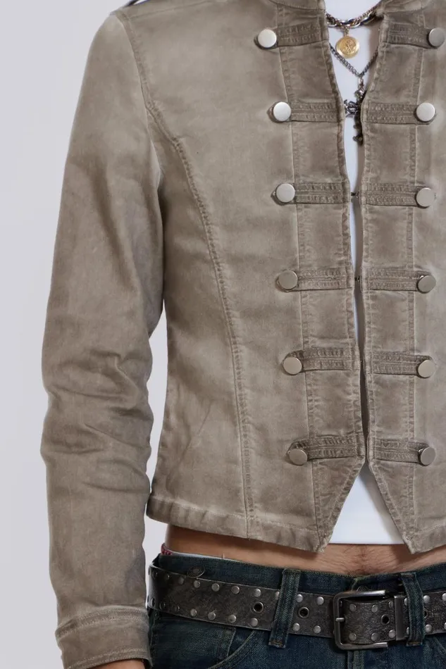 Men Jaded London Denim and Jeans Rebel Jacket