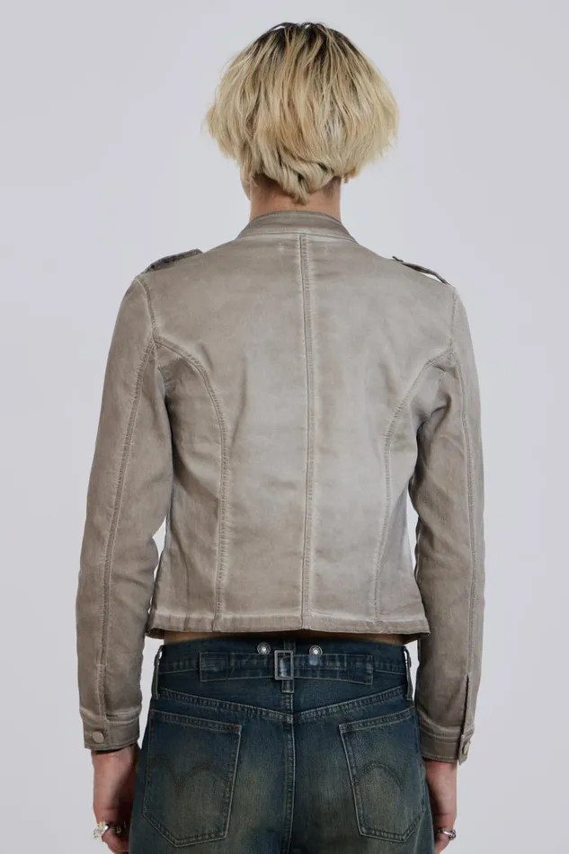 Men Jaded London Denim and Jeans Rebel Jacket