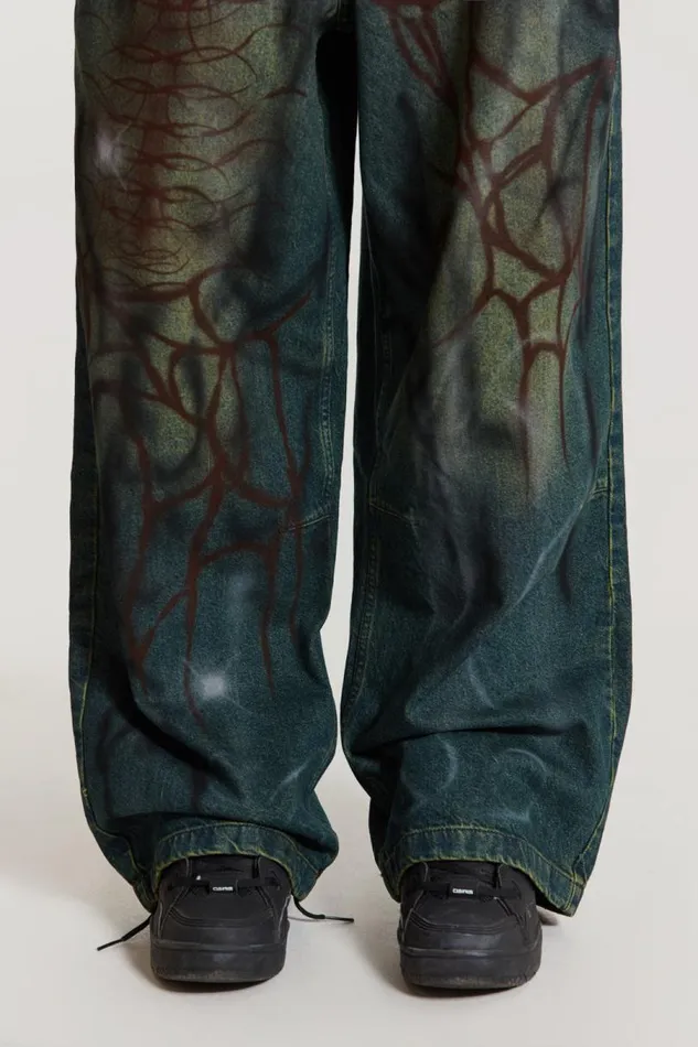 Men Jaded London Denim and Jeans Through The Trees Baggy Jeans