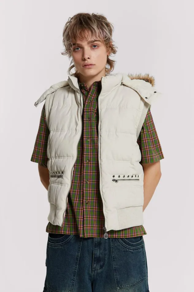 Men Jaded London Jackets Blizzard Gilet
