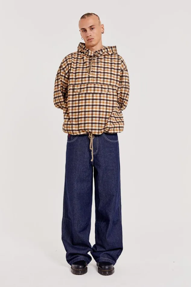 Men Jaded London Jackets Hyde Gingham Pullover
