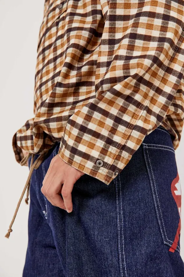 Men Jaded London Jackets Hyde Gingham Pullover