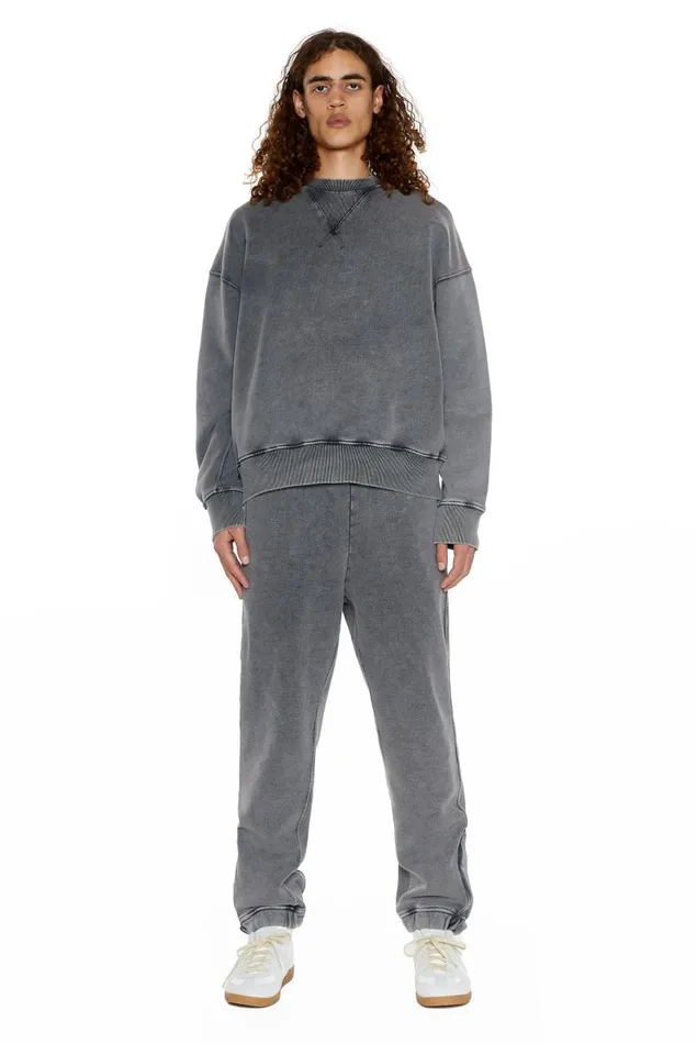 Men Jaded London Joggers NTRLS Chrome Grey Cuffed Joggers