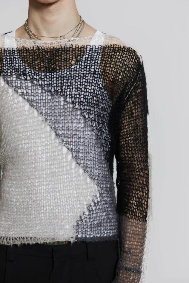 Men Jaded London Knitwear Storm Knit