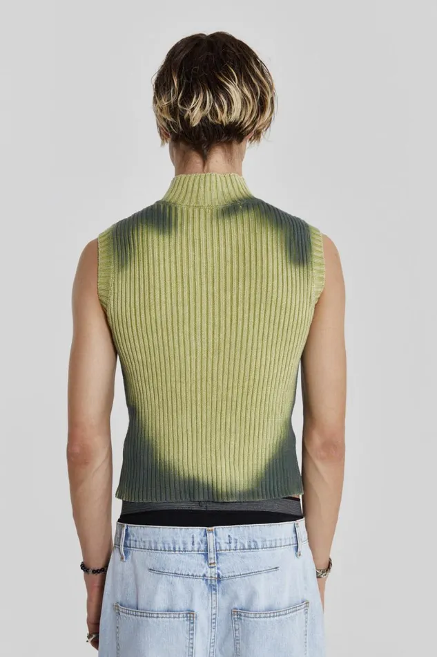 Men Jaded London Knitwear Toxic Vest