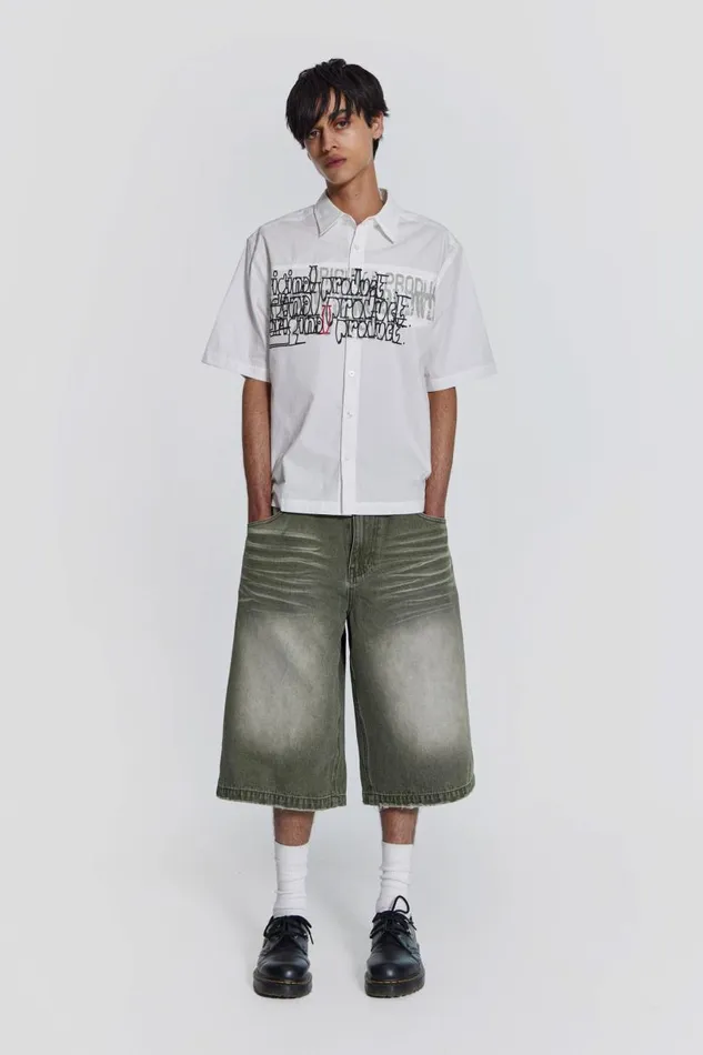 Men Jaded London Shirts Error Shirt