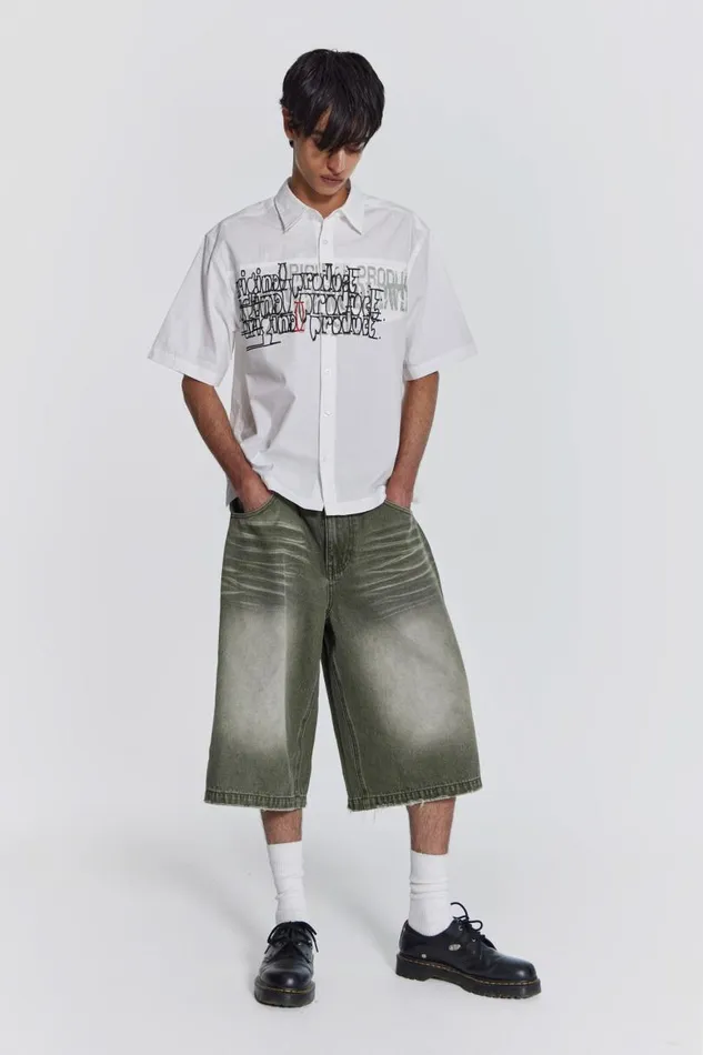 Men Jaded London Shirts Error Shirt