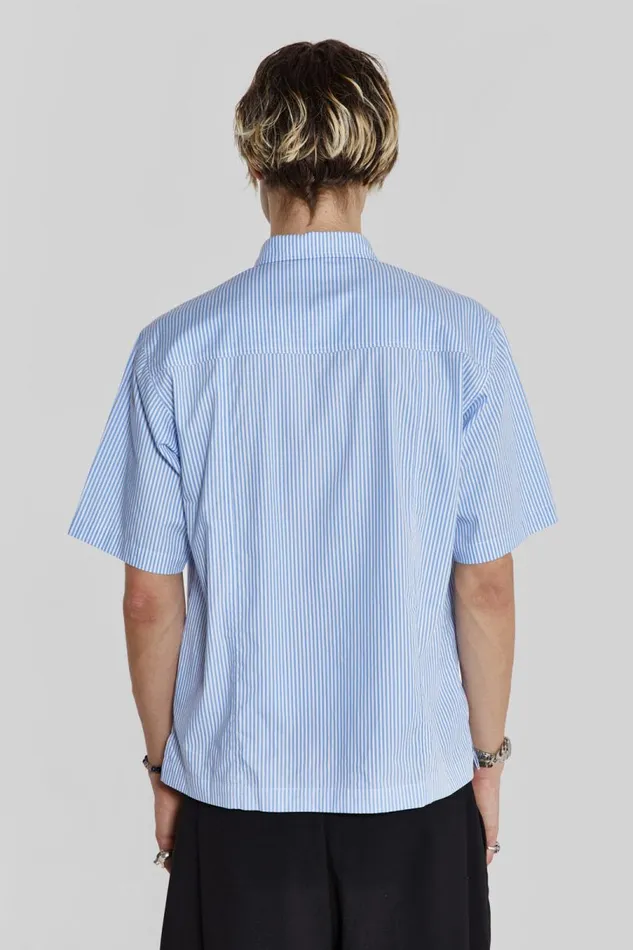 Men Jaded London Shirts Stereo Stripe Shirt