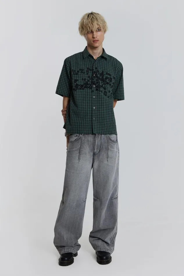 Men Jaded London Shirts Typo Shirt