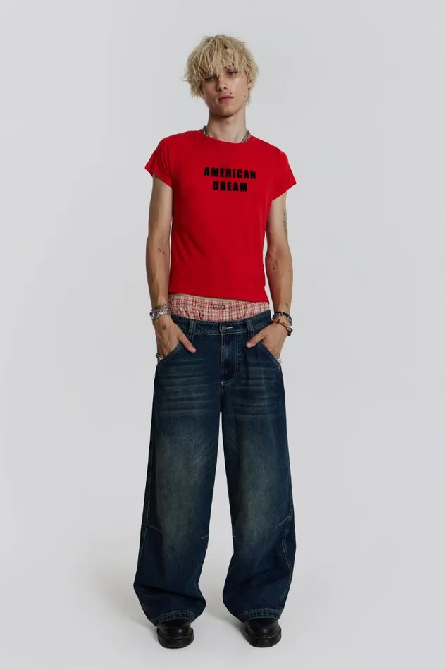 Men Jaded London TShirts American Dream Tee