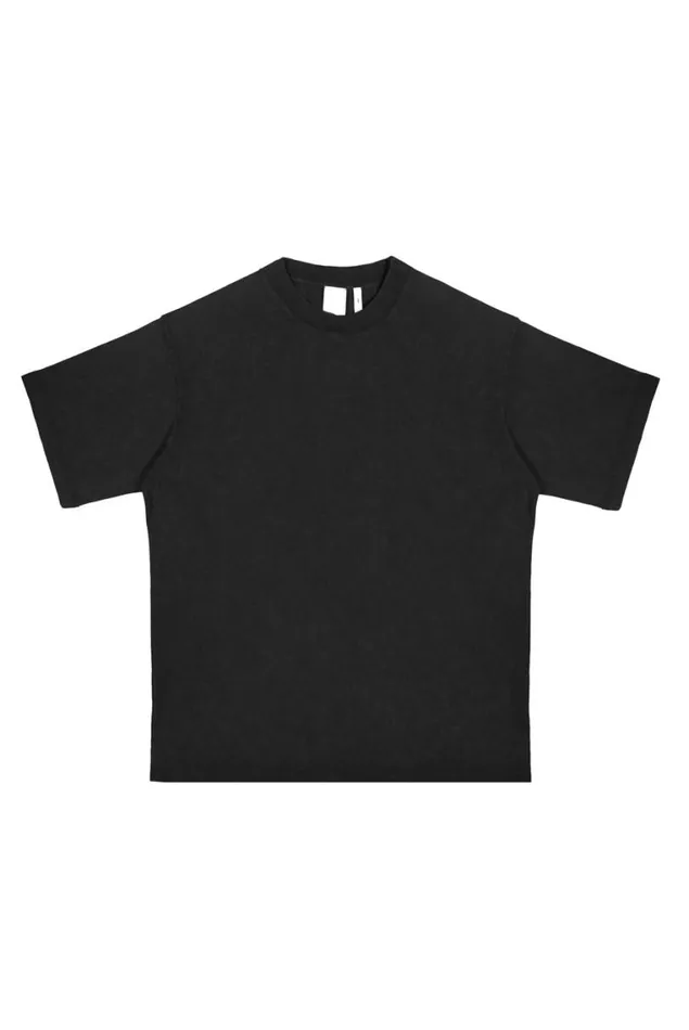 Men Jaded London TShirts NTRLS Dust Black Oversized Tshirt