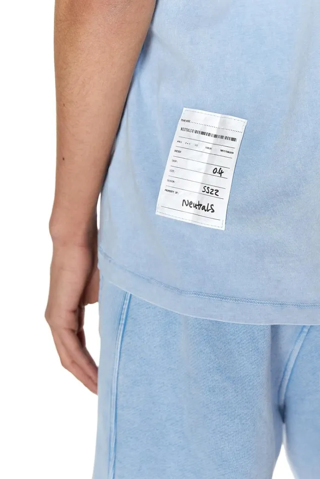 Men Jaded London TShirts NTRLS Powder Blue Oversized Tshirt