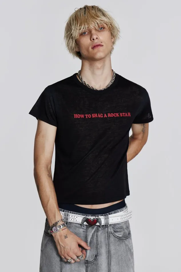 Men Jaded London TShirts Rockstar Tee