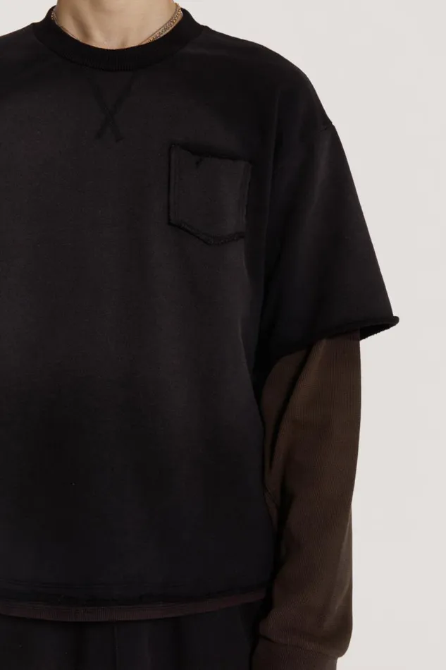 Men Jaded London TShirts Villain Layered Sweat