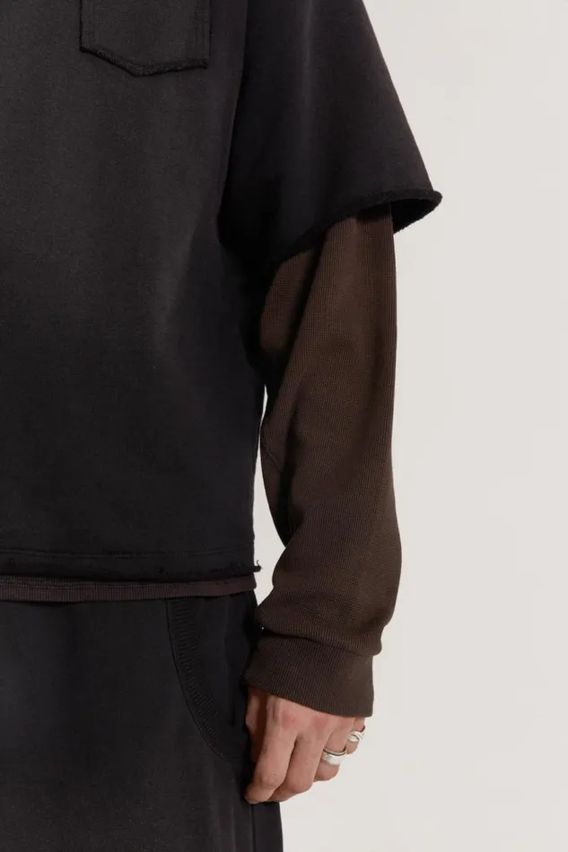 Men Jaded London TShirts Villain Layered Sweat