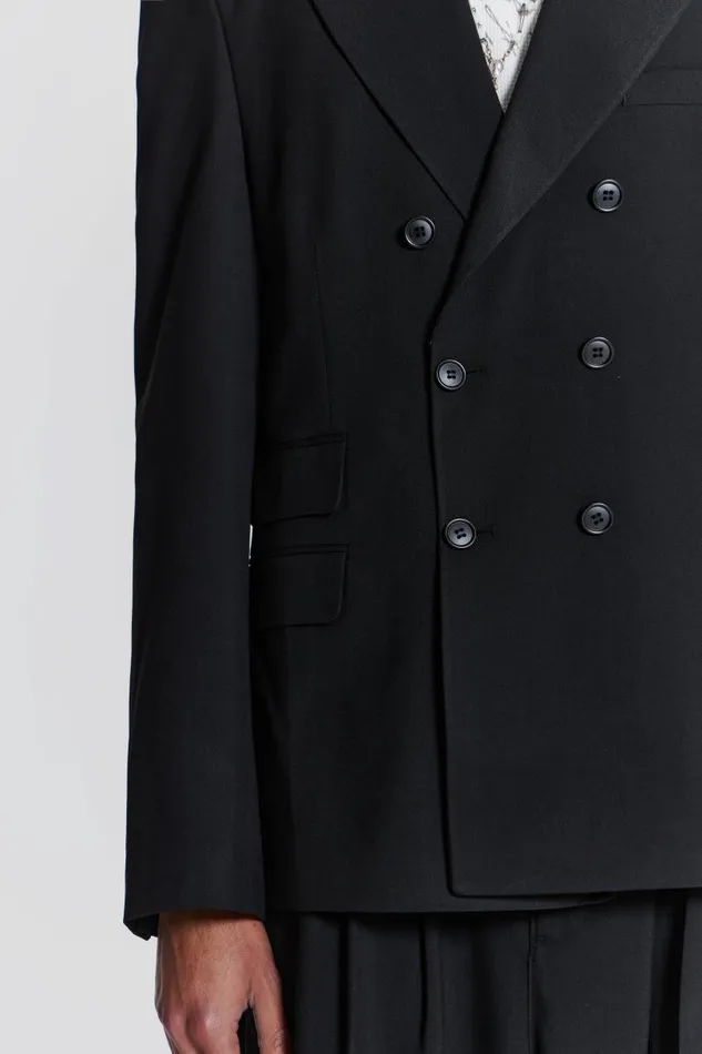 Men Jaded London Tailoring Black Goliath Blazer