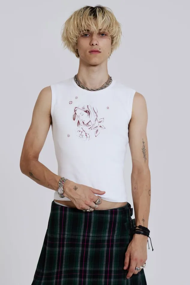 Men Jaded London Vests Mother Mary Vest
