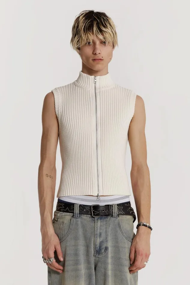 Men Jaded London Vests Polar Vest