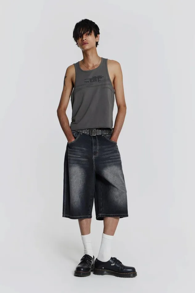 Men Jaded London Vests Subtract Vest