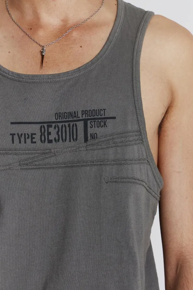 Men Jaded London Vests Subtract Vest