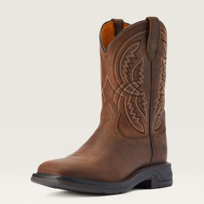 MenKids Work Boots Ariat WorkHog XT Coil Western Boot Dirt Roads