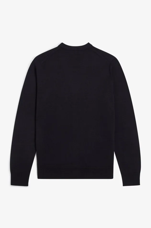 Men Knitwear Fred Perry Classic Cardigan Navy