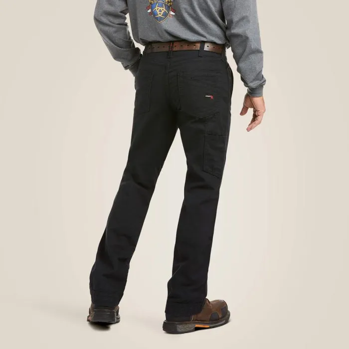Men Pants and Shorts Ariat FR M4 Relaxed Workhorse Boot Cut Pant Black Men Pants and Shorts Ariat FR M4 Relaxed Workhorse Boot Cut Pant Black